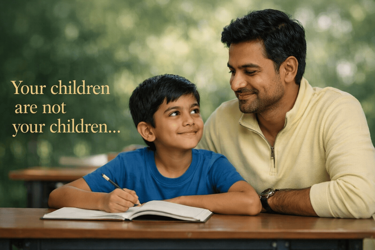 Your children are not your children