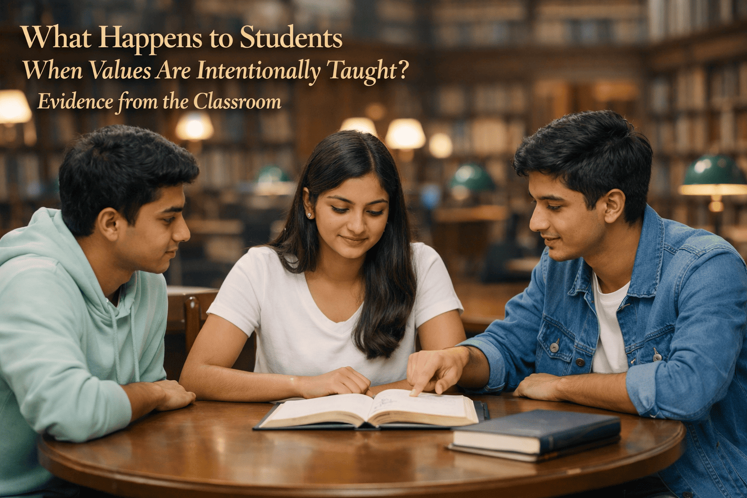 What Happens to Students When Values Are Intentionally Taught Evidence from the Classroom